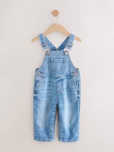 Mid Blue Denim Dungarees