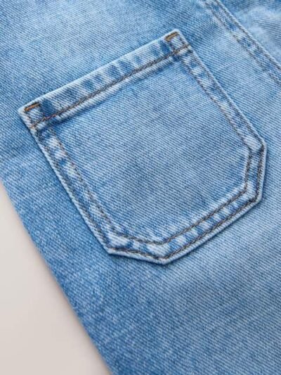 Mid Blue Denim Dungarees