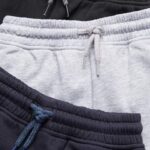 Black/Grey/Charcoal Slim Fit Joggers 3 Pack