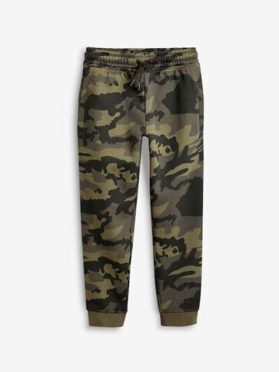 Khaki Camo Slim Fit Joggers