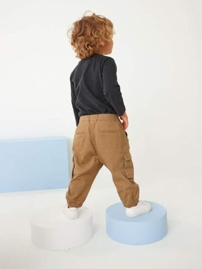 Tan Brown Cargo Trousers