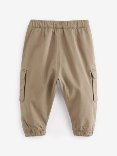 Tan Brown Cargo Trousers