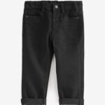 Black Regular Fit Comfort Stretch Jeans