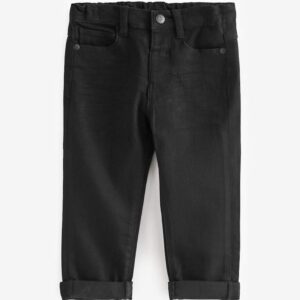 Black Regular Fit Comfort Stretch Jeans