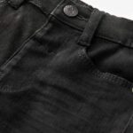 Black Regular Fit Comfort Stretch Jeans