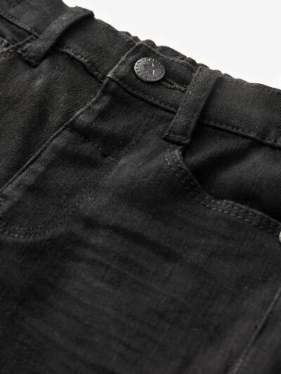 Black Regular Fit Comfort Stretch Jeans