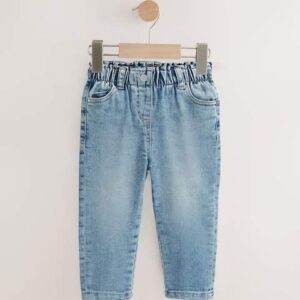 Denim Mid Wash Mom Jeans