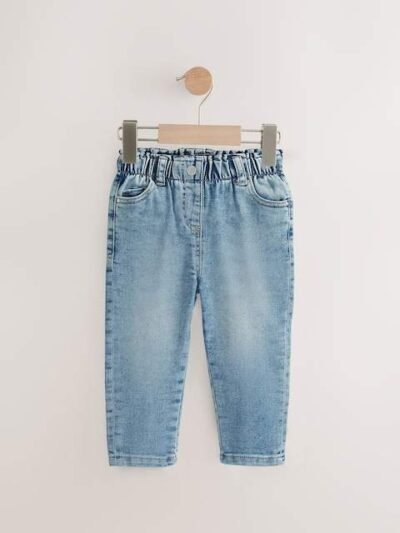 Denim Mid Wash Mom Jeans