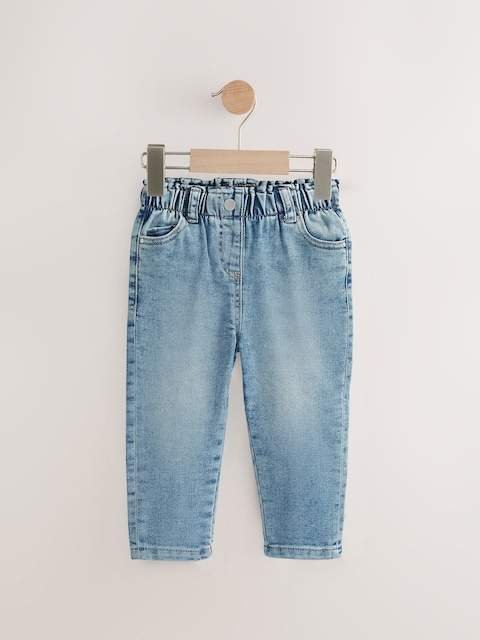 Denim Mid Wash Mom Jeans