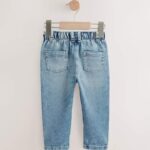 Denim Mid Wash Mom Jeans
