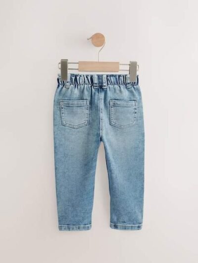 Denim Mid Wash Mom Jeans