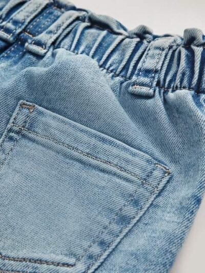 Denim Mid Wash Mom Jeans