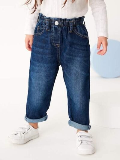 Denim Dark Wash Mom Jeans