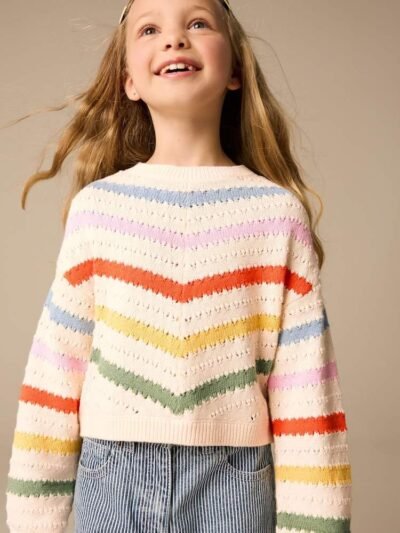 Rainbow 100% Cotton BoxyJumper
