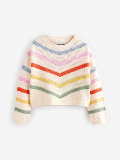 Rainbow 100% Cotton BoxyJumper