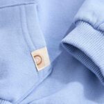 Blue Quarter Zip Sweatshirt