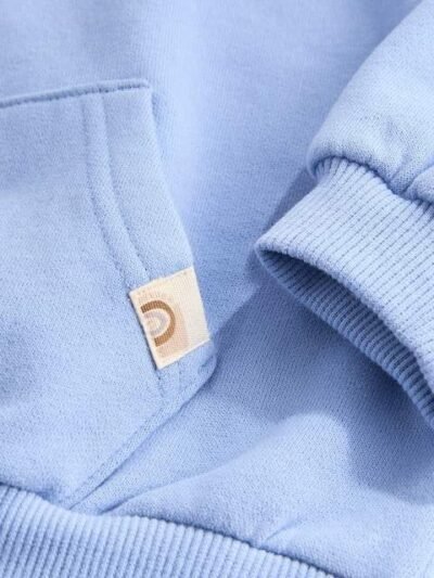 Blue Quarter Zip Sweatshirt