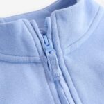 Blue Quarter Zip Sweatshirt