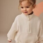 Oatmeal Quarter Zip Sweatshirt