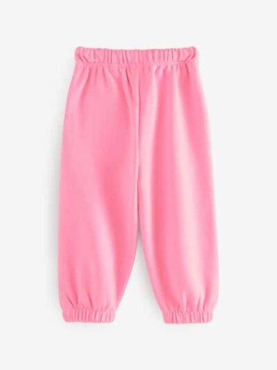 Bright Pink Cuffed Sweat Joggers