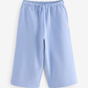Blue Wide Leg Sweat Joggers