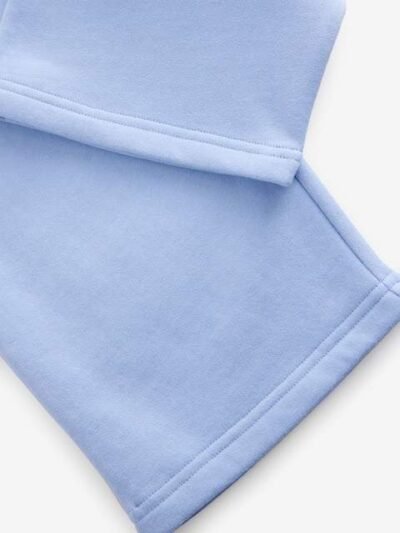 Blue Wide Leg Sweat Joggers