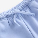 Blue Wide Leg Sweat Joggers