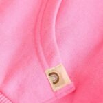 Bright Pink Zip Through Hoodie