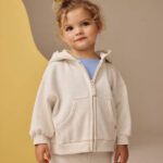 Oatmeal Zip Through Hoodie