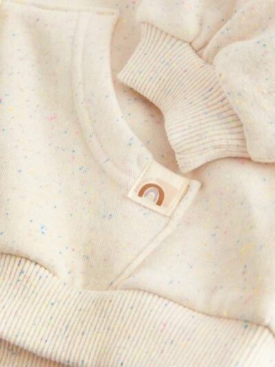 Oatmeal Zip Through Hoodie