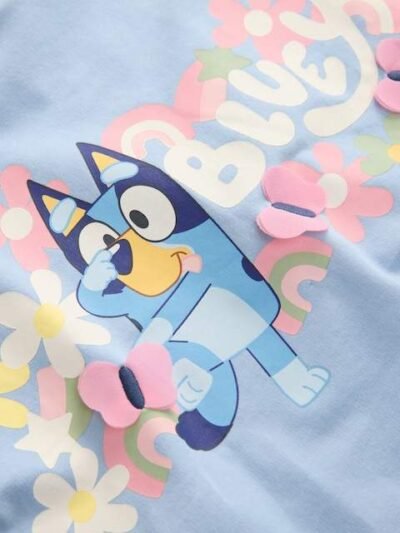 Blue Bluey Top and Leggings Set