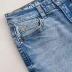 Mid Blue Regular Fit Stretch Jeans