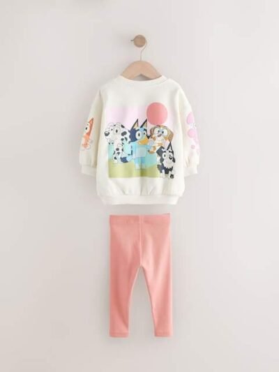 Cream Bluey Sweatshirt and Leggings Set