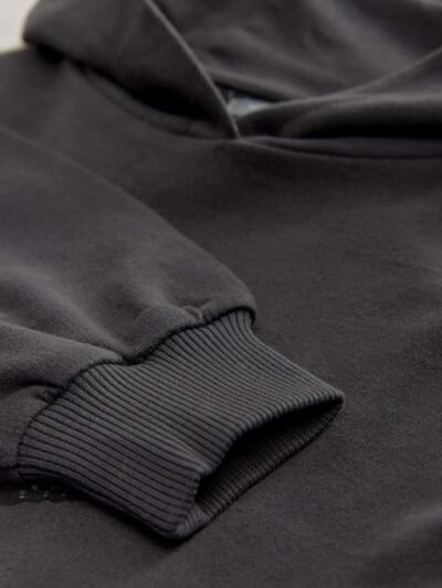 Grafitti Charcoal Grey Graphic Print Hoodie Leggings Set