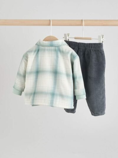 Minerals Baby Shacket Top and Trousers 3 Piece Set