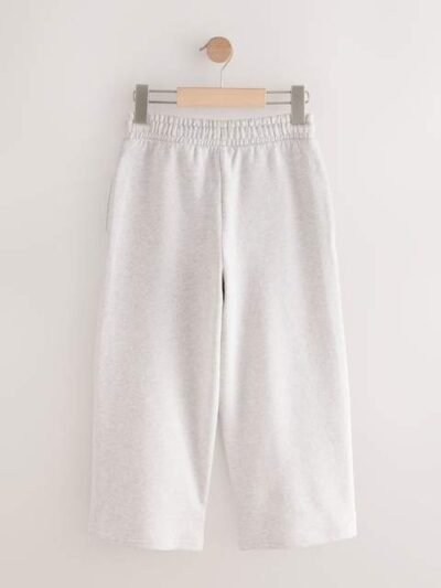 Grey Wide Leg Joggers