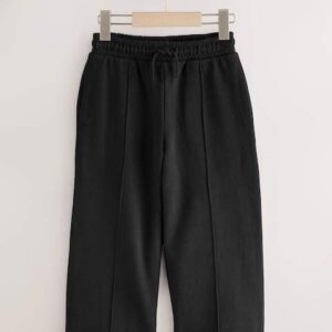 Black Wide Leg Joggers
