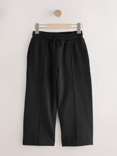Black Wide Leg Joggers