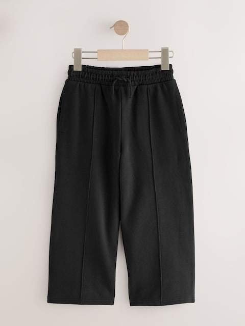 Black Wide Leg Joggers