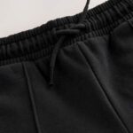 Black Wide Leg Joggers