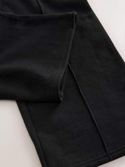 Black Wide Leg Joggers