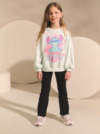 Light Blue Lilo & Stitch Sweatshirt