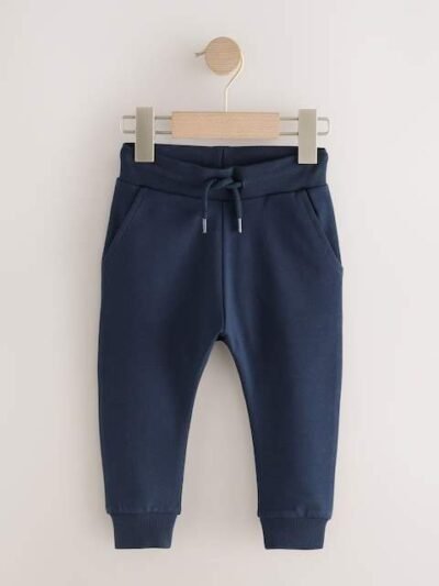 Navy Blue Classic Jersey Joggers