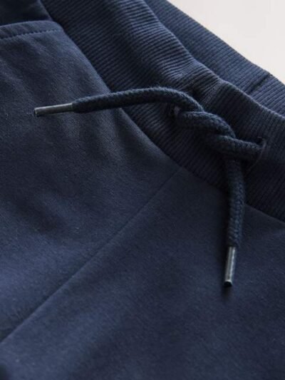 Navy Blue Classic Jersey Joggers