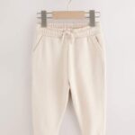 Khaki Green/ Rust Brown/ Ecru Soft Touch Joggers 3 Pack