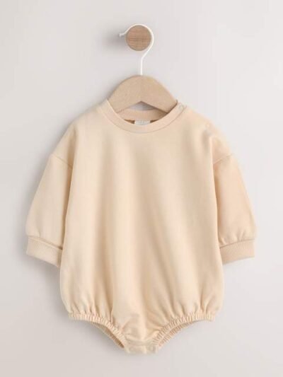 Brown Check Baby Cord Dungaree and Bodysuit Set