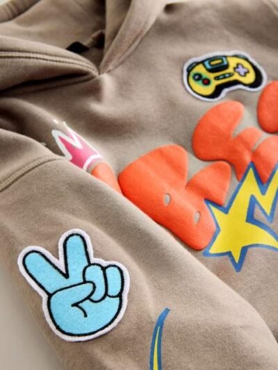 Stone Vibes Older Boys Graphic Print Hoodie