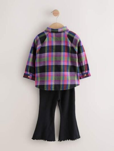 Multi Shirt T-Shirt And Leggings Set