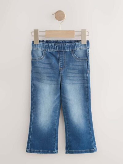 Mid Blue Denim Flare Jeans
