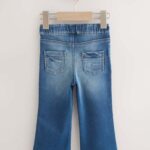 Mid Blue Denim Flare Jeans